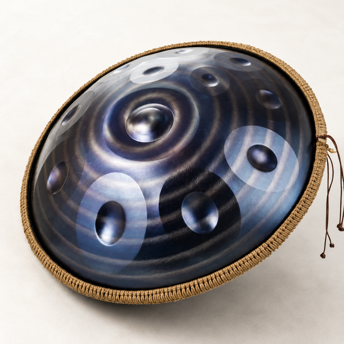Nachtklang Handpan | D Minor | Edelstahl | 9 & 10 Töne
