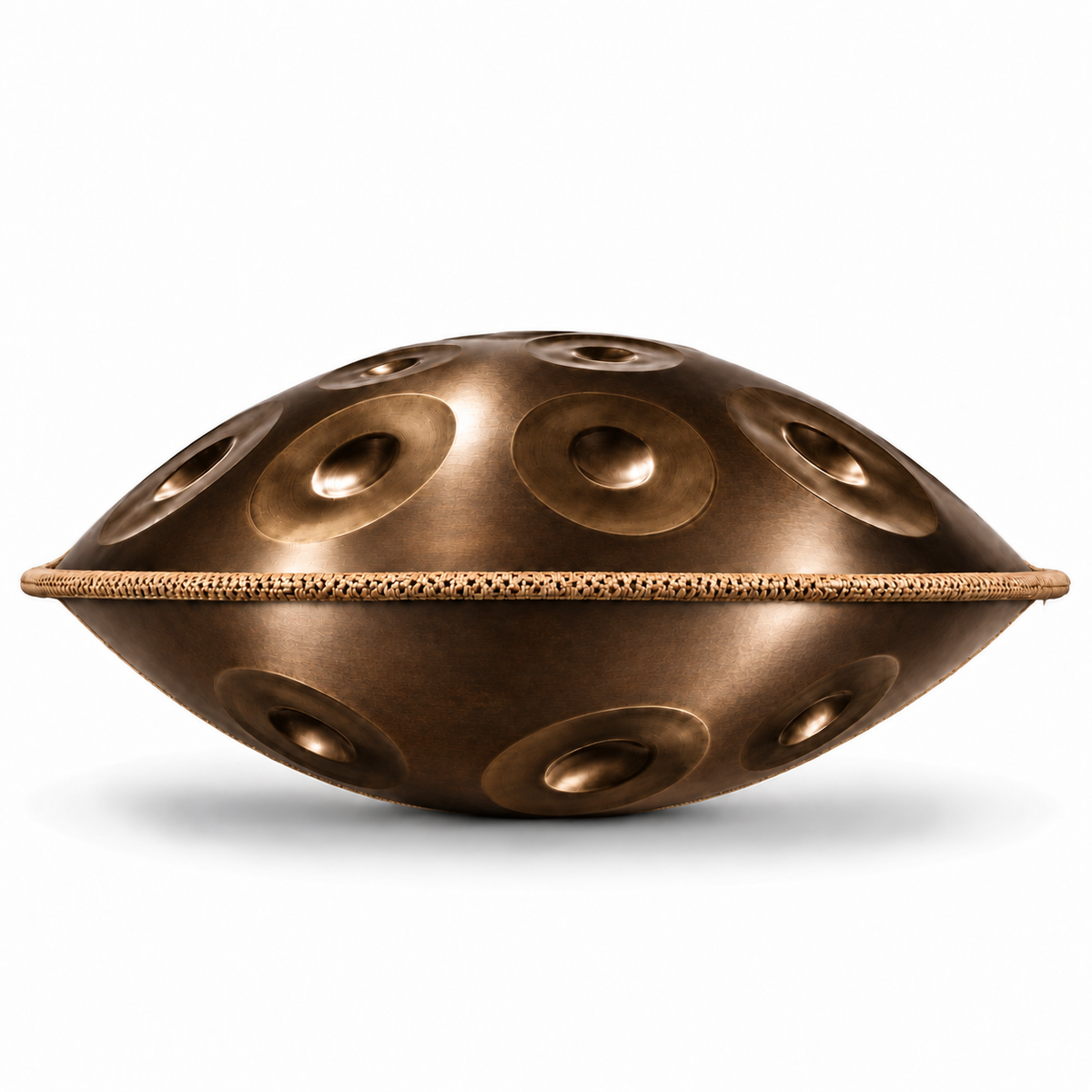 Bernstein Handpan | F Pygmy | 21 Töne | Edelstahl