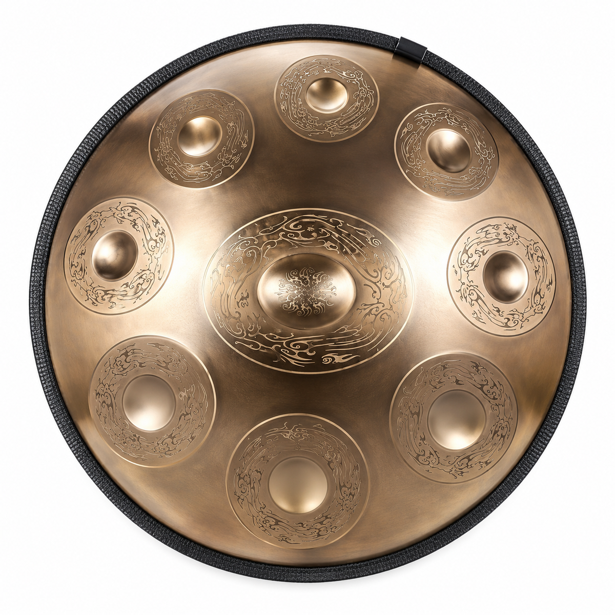 Morgenglanz Handpan | D Kurd | Edelstahl | 9, 10, 12 & 14 Töne