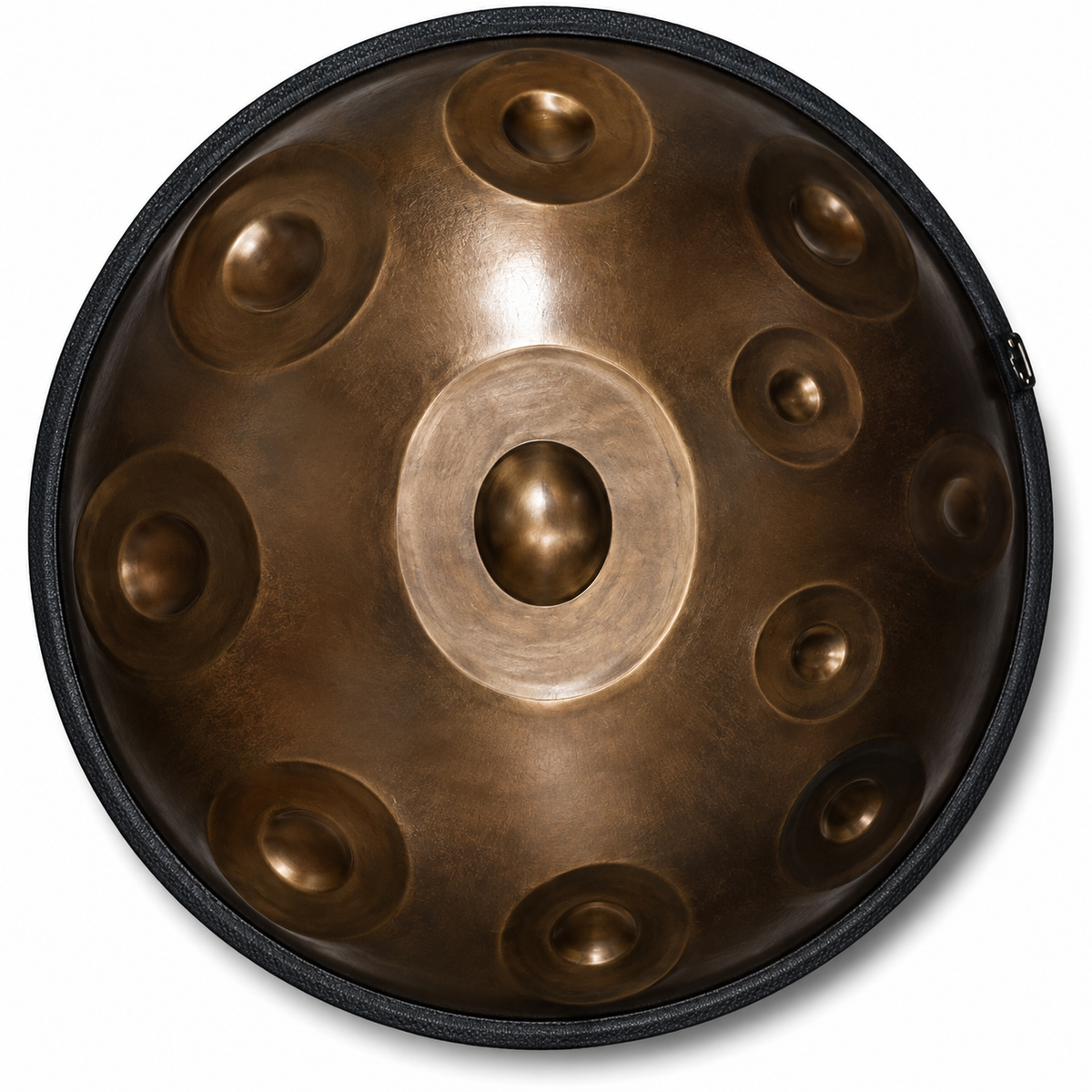 Bernstein Handpan | F Pygmy | 21 Töne | Edelstahl