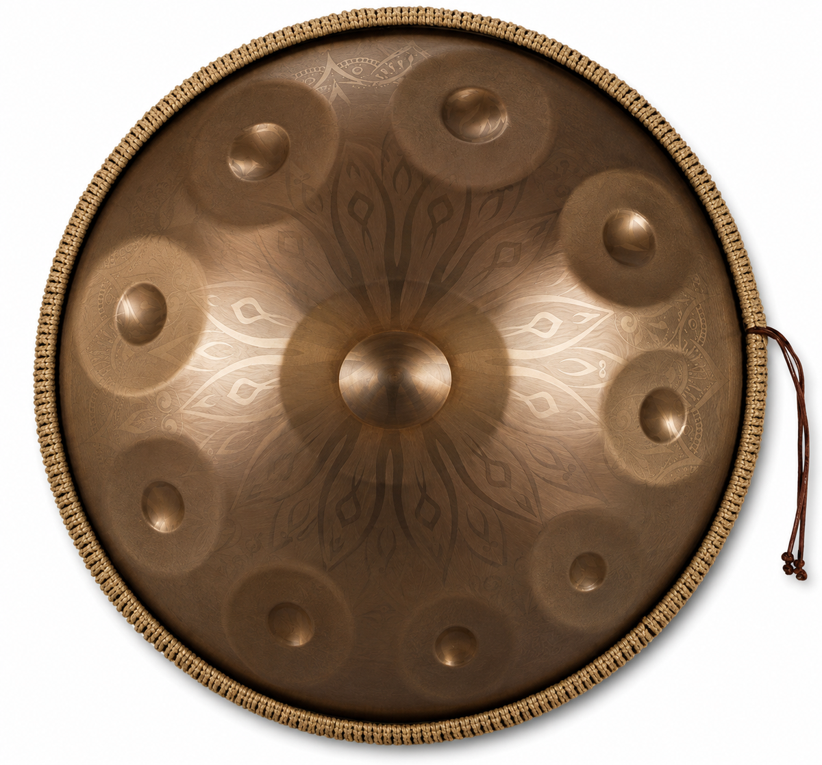 Herbstlaub Handpan | D Kurd | 9 & 10 Töne | 440 Hz
