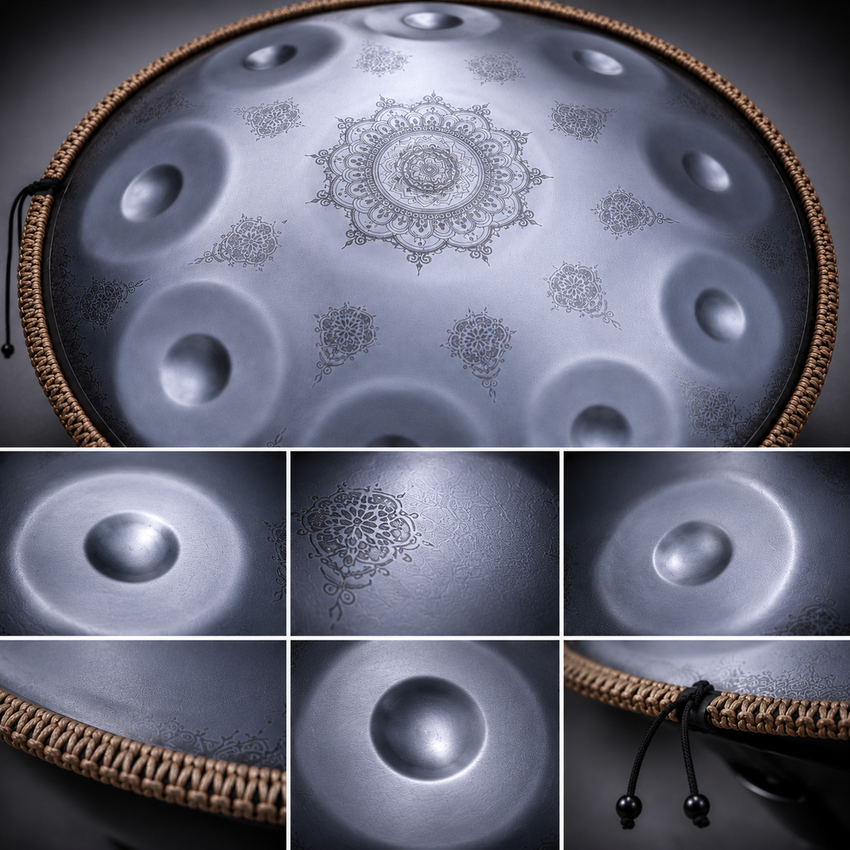 Sternenhimmel Handpan | 432 Hz | Edelstahl | 9, 10 & 12 Töne