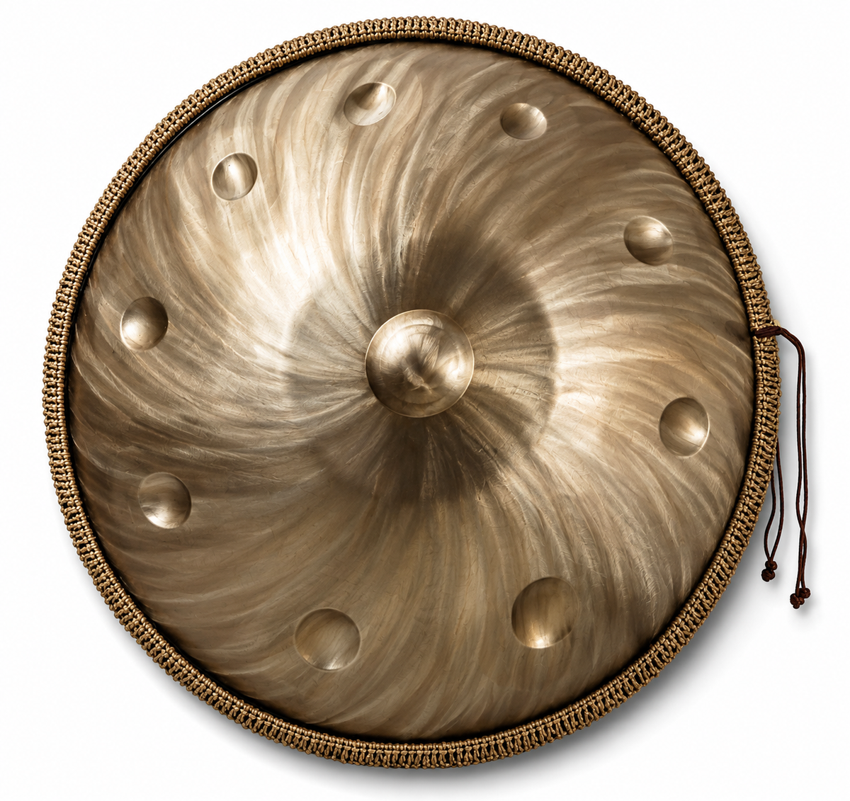 Sonnenstrahl Handpan | D Kurd | 9 & 10 Töne | 432 / 440 Hz