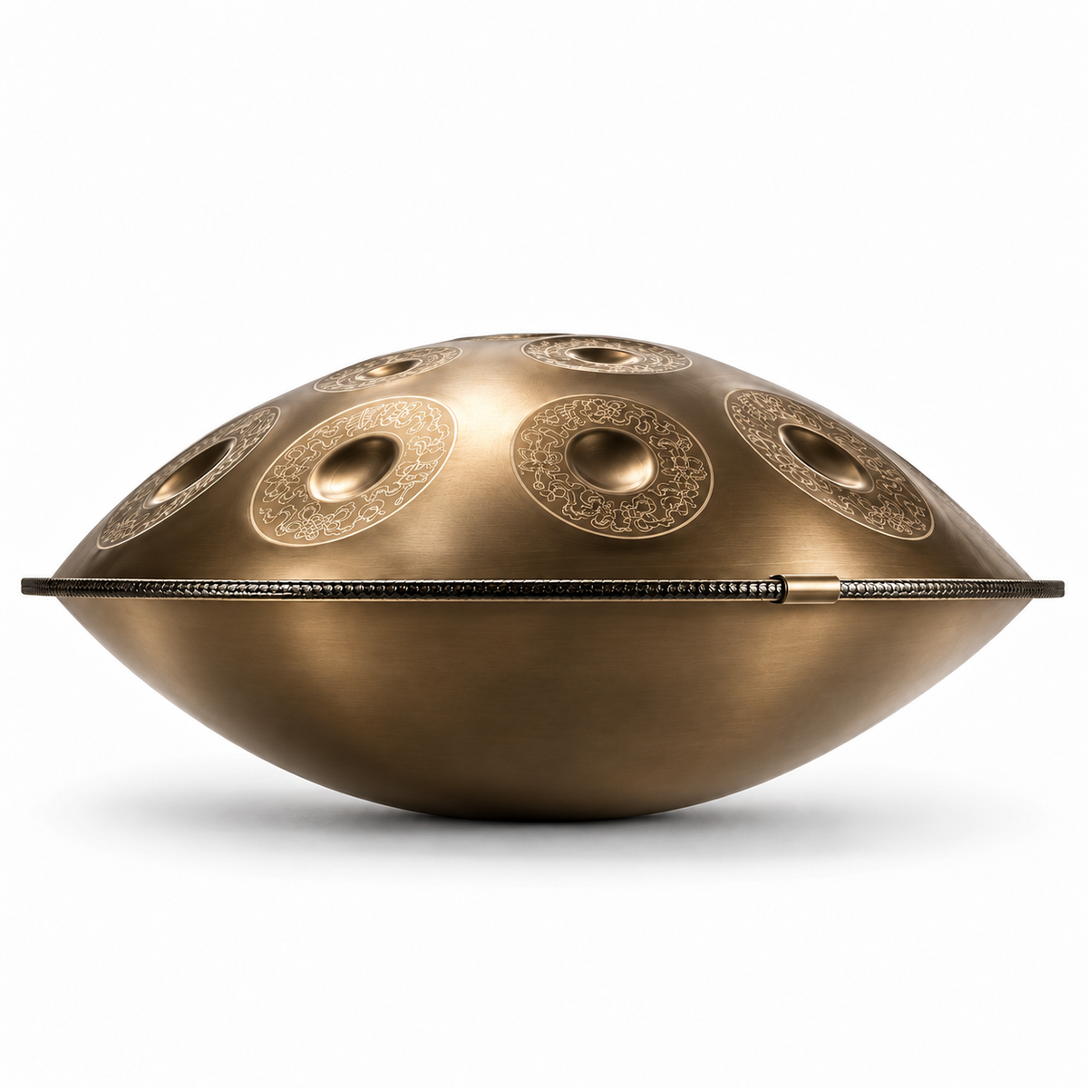 Lotosblüte Handpan | D Kurd | Edelstahl | 9, 10, 12 & 14 Töne