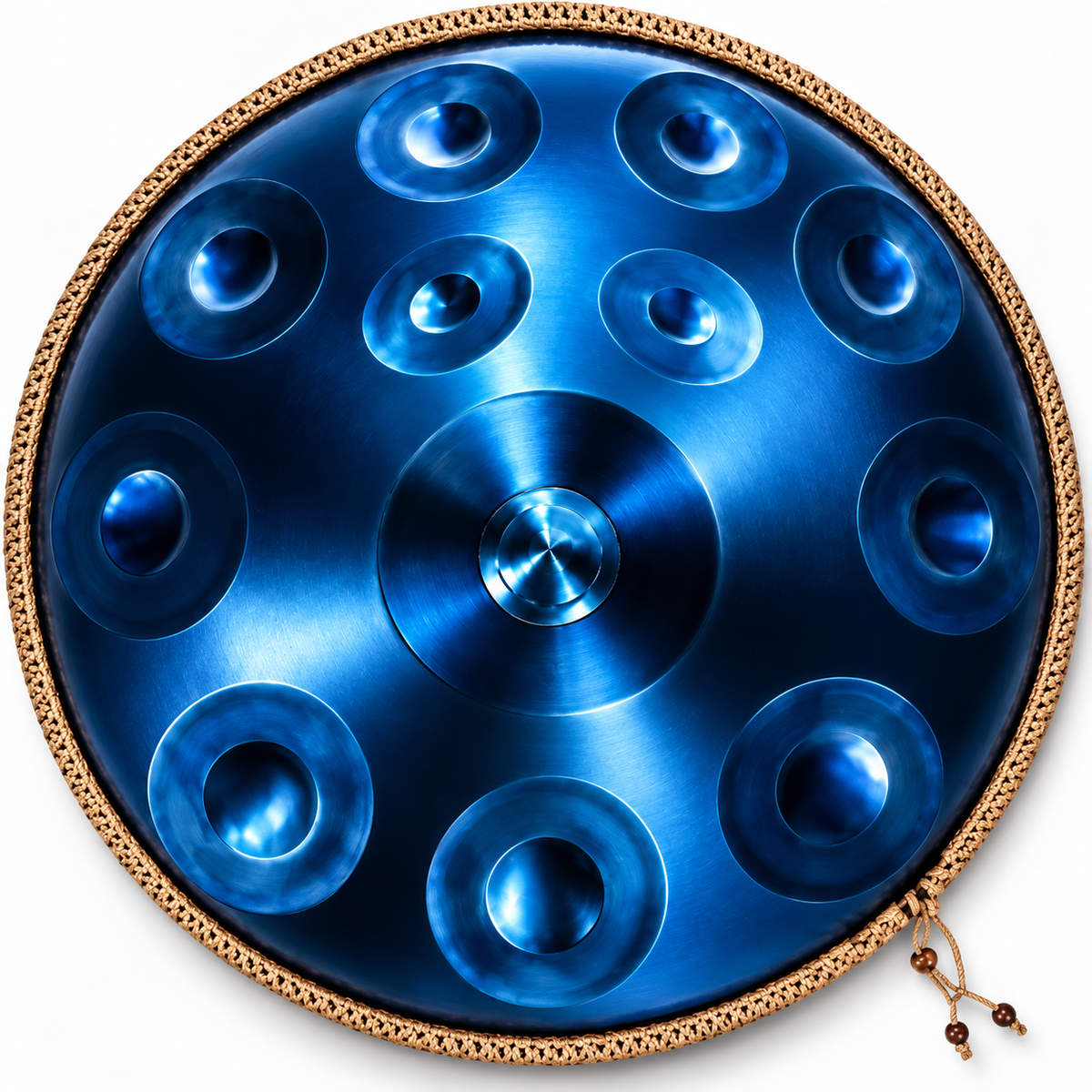 Klangraum Handpan | D Kurd | 16 & 18 Töne | Edelstahl