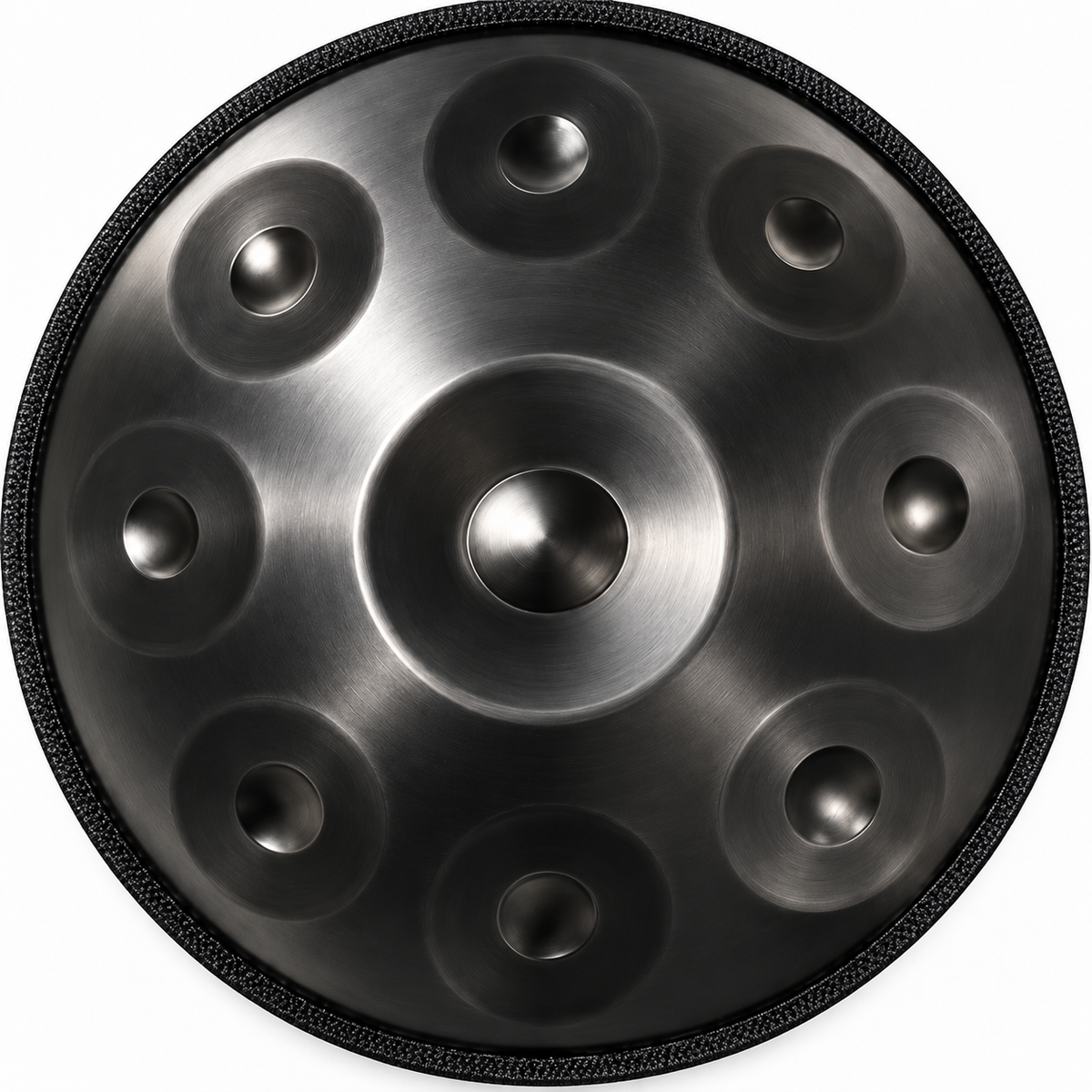 Schiefer Handpan | D Kurd | Nitrierter Stahl | 9, 10, 12 & 14 Töne